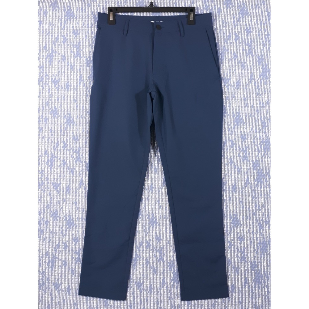 Banana Republic Chino Pants Mens Size 30 x 32 Navy Polyester Lightweight